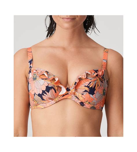 Haut De Bikini Tulipe Melanesia Coral Flower Prima Donna Swim