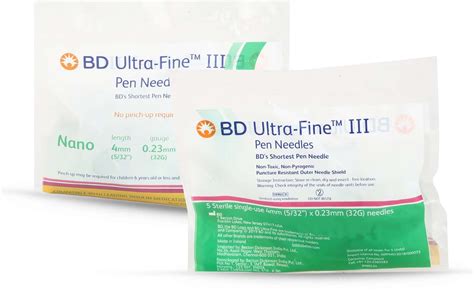 Buy Bd Ultra Fine Iii Nano Pen Needles 4mm 32g 1 5 Online And Get Upto 60 Off At Pharmeasy