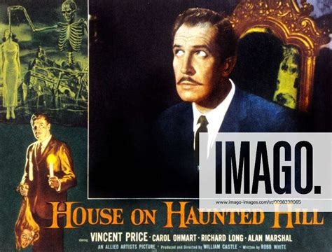 House On Haunted Hill Vincent Price Courtesy Everett Collection