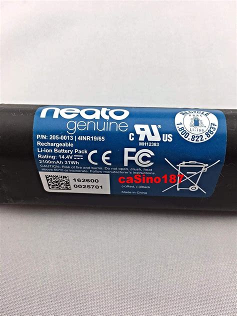 Oem Authentic Neato Botvac Lithium Ion Battery D D Connected