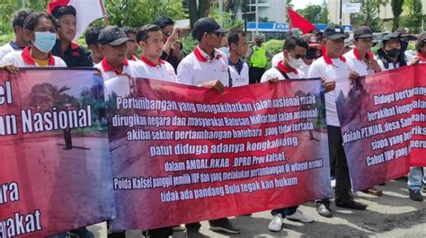 KAKI Kalsel Desak Wakil Rakyat Cabut Izin Tambang PT MJAB