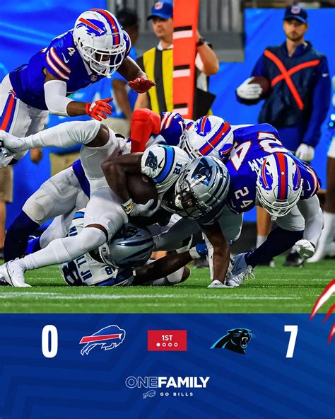 Buffalo Bills On Twitter End Of One BUFvsCAR BillsMafia