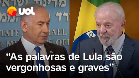 Netanyahu Reage A Fala De Lula Comparar Holocausto Gaza