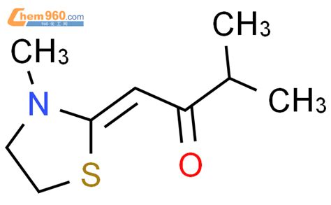 816456 03 8 2 BUTANONE 3 METHYL 1 3 METHYL 2 THIAZOLIDINYLIDENE 化学式