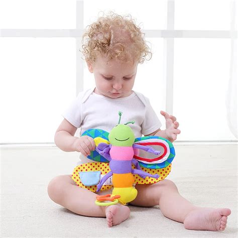 New Baby Bee Teether Rattles Toys Develop Intelligence Toys 0 12 Months