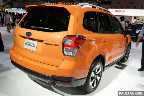 2016 Subaru Forester Ckd Production Begins In Malaysia Two Variants