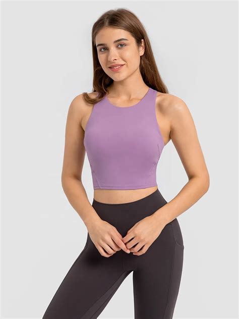 Women Fitness Tanktop Made In High Quality Fabric Women Crop Tank In