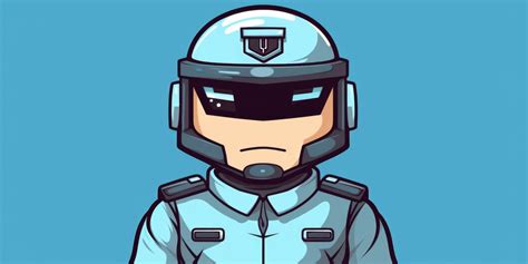 Premium Ai Image Law Enforcement Officer Mascot For A Company Logo