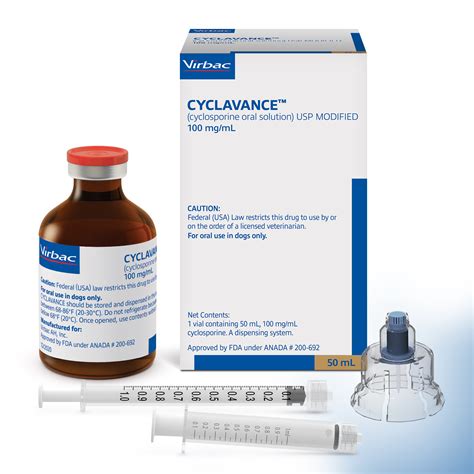 Cyclavance Cyclosporine Oral Solution 100mgml 50ml Vial