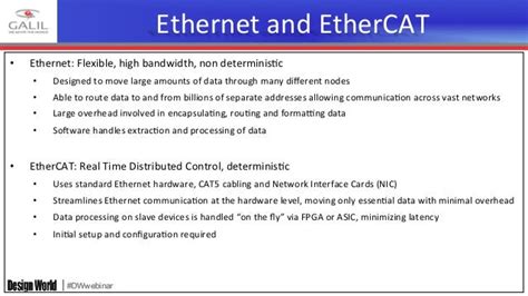 Ethernet Or Ethercat For Motion Control Choosing The Right Network F