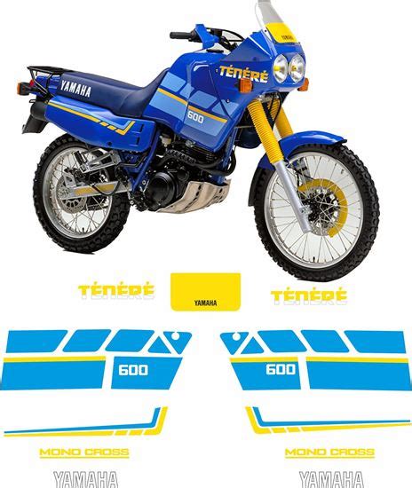 Zen Graphics Yamaha XT600 Super Tenere 1988 1990 Replacement Decals