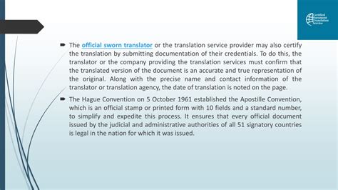 Ppt What Are Sworn Translation Services And How To Get One