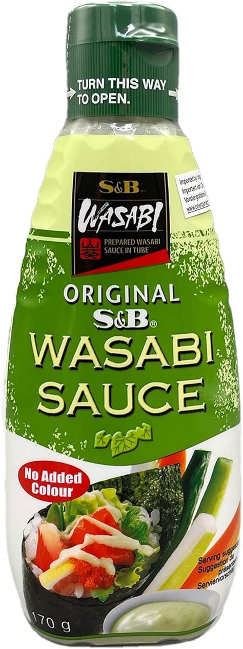 Sandb Original Wasabi Sauce 170g Amazonfr Epicerie