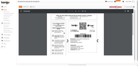 Danfe Simplificado Como Imprimir A Nota Fiscal Junto Da Etiqueta Kangu