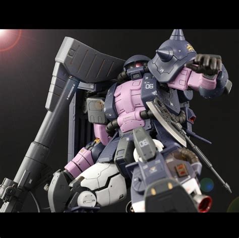 Rg Black Tri Stars Zaku Ii Gundam Pb