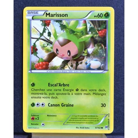 Carte Pokémon 9 162 Marisson XY08 Impulsion Turbo NEUF FR Cdiscount