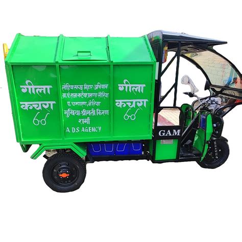 Wet Waste Garbage E Rickshaw At Rs 140000 Electric Garbage Van In