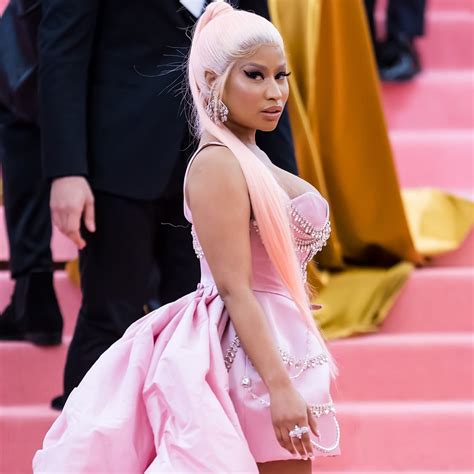 Nicki Minaj Wears Hot-Pink Crocs With Chanel Charms | POPSUGAR Fashion