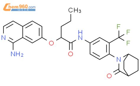 498540 75 3 Pentanamide 2 1 Amino 7 Isoquinolinyl Oxy N 4 3 Oxo 2