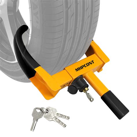 Wheel Lock Universal Trailer Wheel Lock Adjustable Security