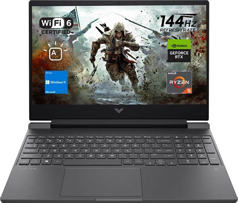 Amazon HP Victus 15 Gaming Laptop 15 6 FHD 144Hz Display AMD