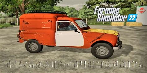 Renault 4 F4 Old V1 0 Fs22 Mod Farming Simulator 22 Mod