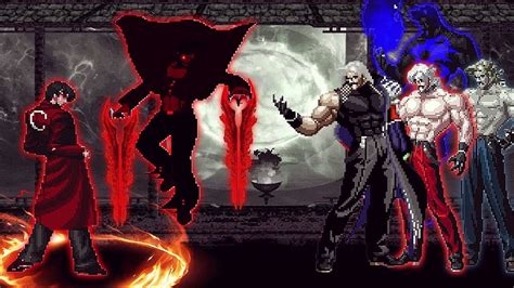 Kof Mugen Orochi Yasakani D Yagami R V Vs Ultimate Rugal Team