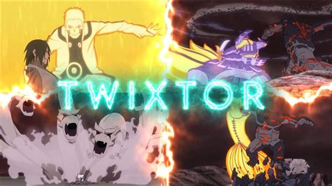 Naruto And Sasuke Vs Momoshiki Part4 Twixtor Clips For Editing With