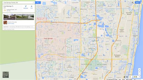 Coral Springs, Florida Map - Springs Map Florida | Printable Maps