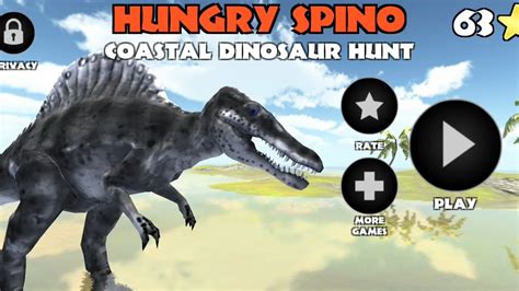 Best Dino Games Hungry Spino Coastal Dinosaur Hunt Android Gameplay