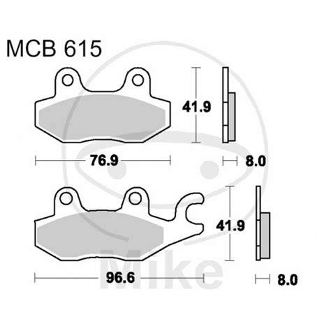 Beläge Bremse Std TRW Lucas 787 22 37 Yamaha 450 YFZ R 2009 2014 eBay