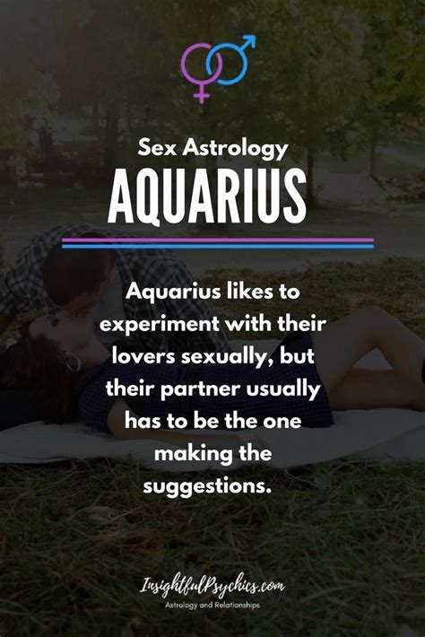 Aquarius Sex Life The Good The Bad The Hot Cancer Zodiac Facts