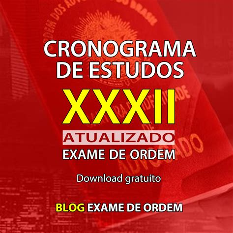 Blog Blog Exame De Ordem