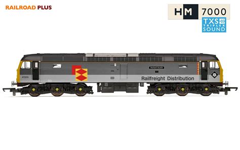 Hornby Railroad R30321txs Railroad Plus Br Railfreight Class 47 Co Co 47188 Era 8 Sound