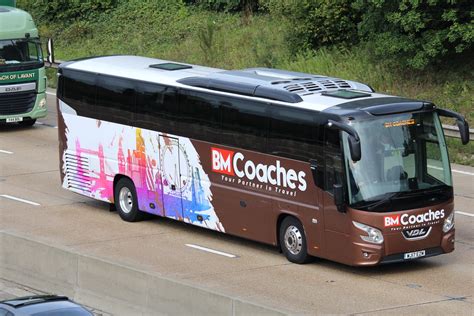 WJ17EZM BM COACHES Seen 08 09 17 On The Clockwise M25 Pass