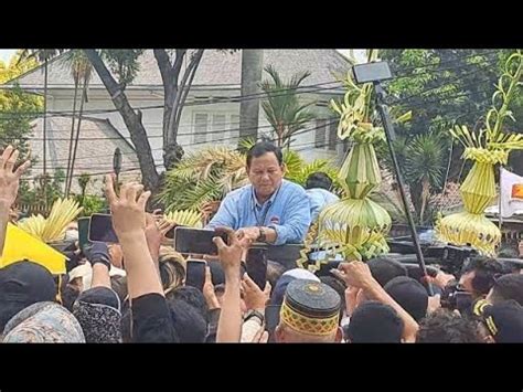 PRABOWO GIBRAN DATANGI KPU DI IRINGI AHY DAN IBAS YUDHOYONO SERTA