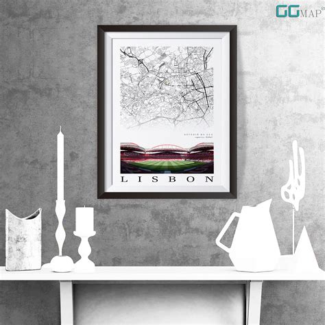 City Map of PORTO Estádio Do Dragão Home Decor Estádio Do Dragão ...