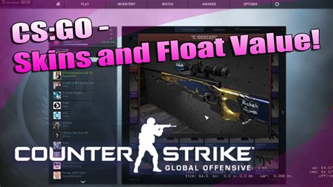 CS GO Skins And Float Value YouTube