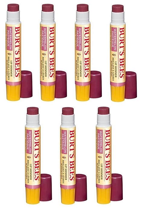 7 Pack Burts Bees Lip Shimmer Watermelon 0 09 Oz Each 792850374997 EBay