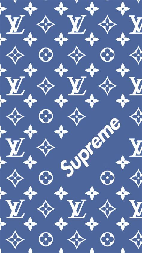 Supreme X Lv Wallpapers Wallpaper Cave