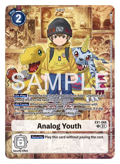 digimon card reveals  digimon tamers todays card   alt