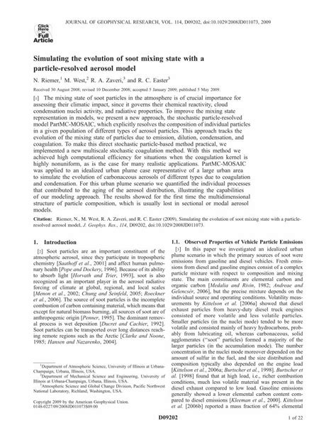 PDF Simulating The Evolution Of Soot Mixing State With A DOKUMEN TIPS