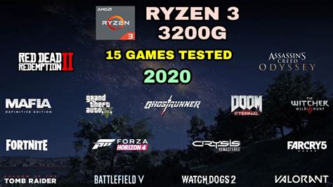 Ryzen G Vega Games Tested In Youtube