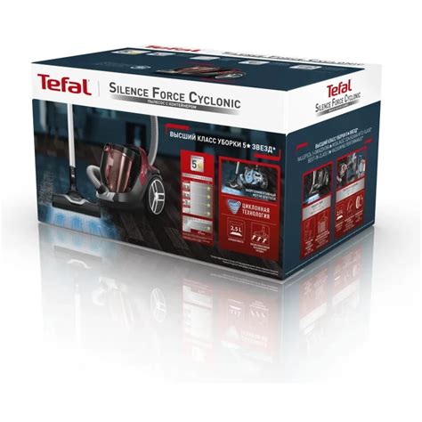 TEFAL TW7260EA Silence Force Cyclonic Vacuum cleaner dust without 550 W ...