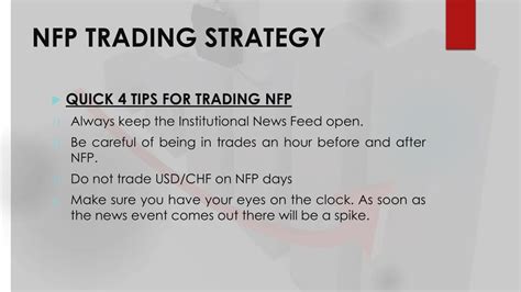 Ppt Non Farm Payroll Nfp Forex Trading Strategy Platinum Trading