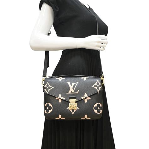 Louis Vuitton Metis Pochette Bicolor Empreinte Leather Crossbody Bag B