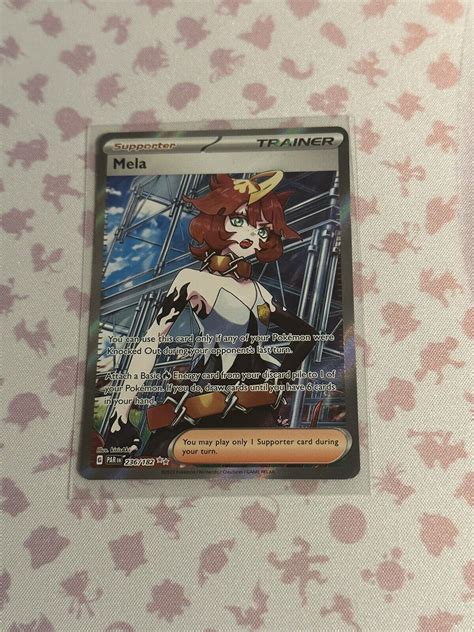 Pokémon TCG Mela Paradox Rift 236 182 Holo Ultra Rare eBay