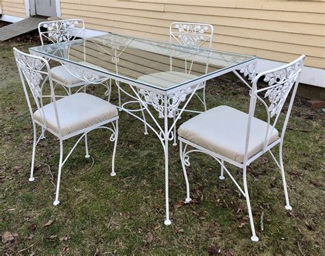 Different Types Of Vintage Wrought Iron Patio Furniture A Detailed