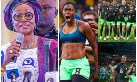 Video Remi Tinubu Celebrates Super Falcons After They Beat Australia