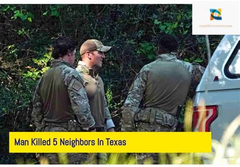 Texas Shooting After A Us Manhunt A Man Accused Of Killing 5